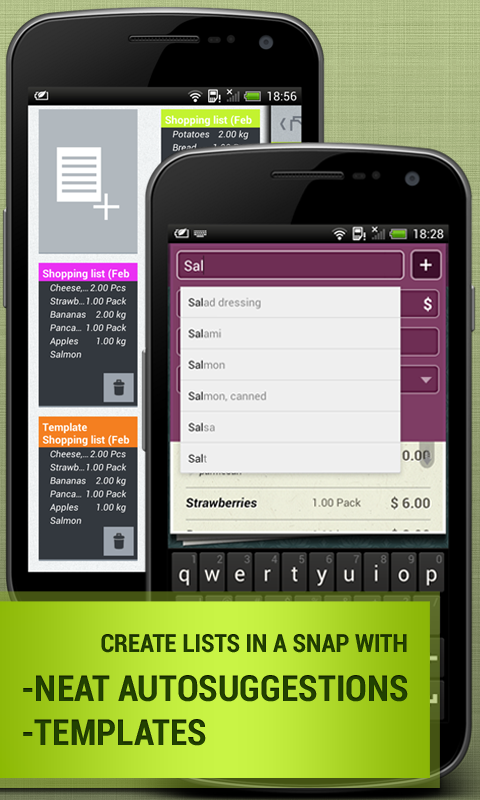Listick: Grocery Shopping List - App on Amazon Appstore